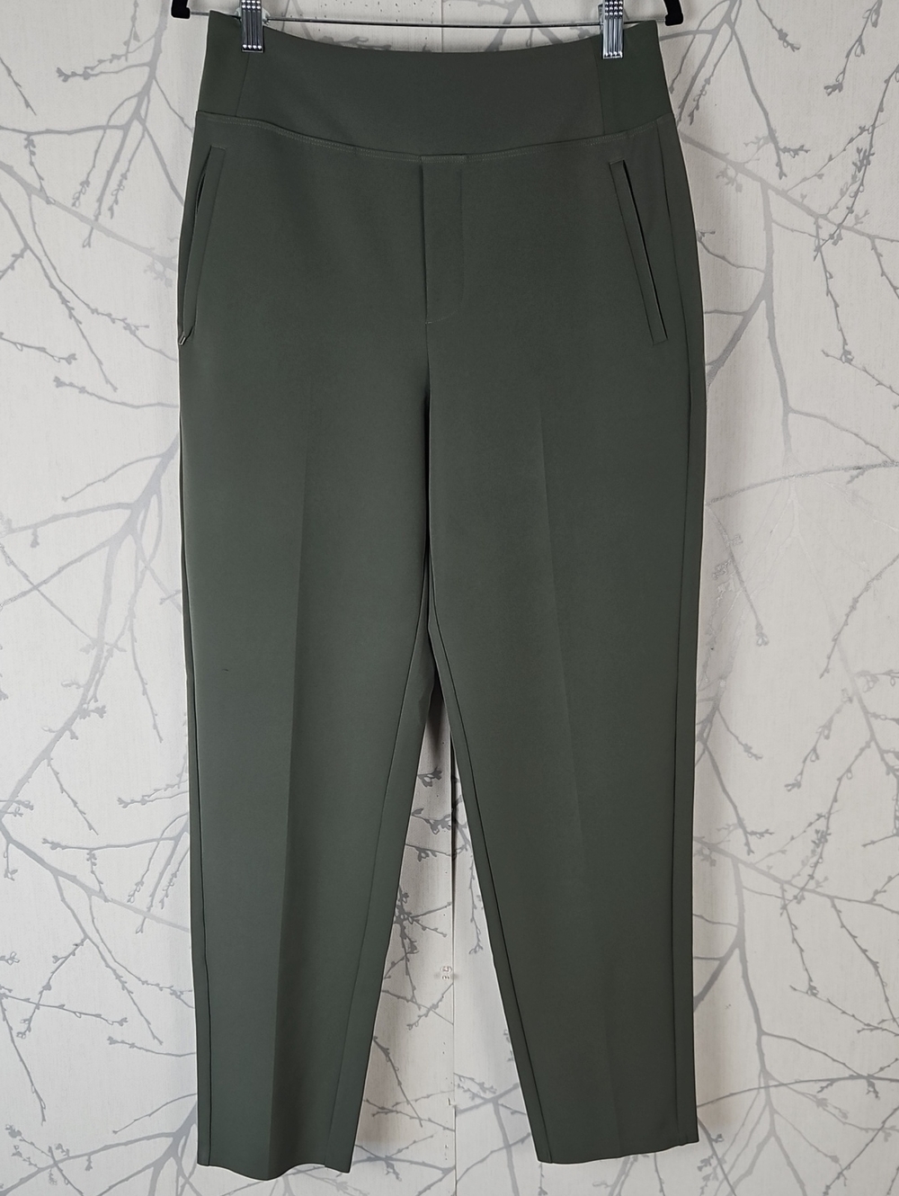 Athleta Green Pull On Endless High Rise Pants Tall